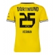 Borussia Dortmund Joey Veerman #25 Replike Domaci Dres za Ženska 2026-27 Kratak Rukav